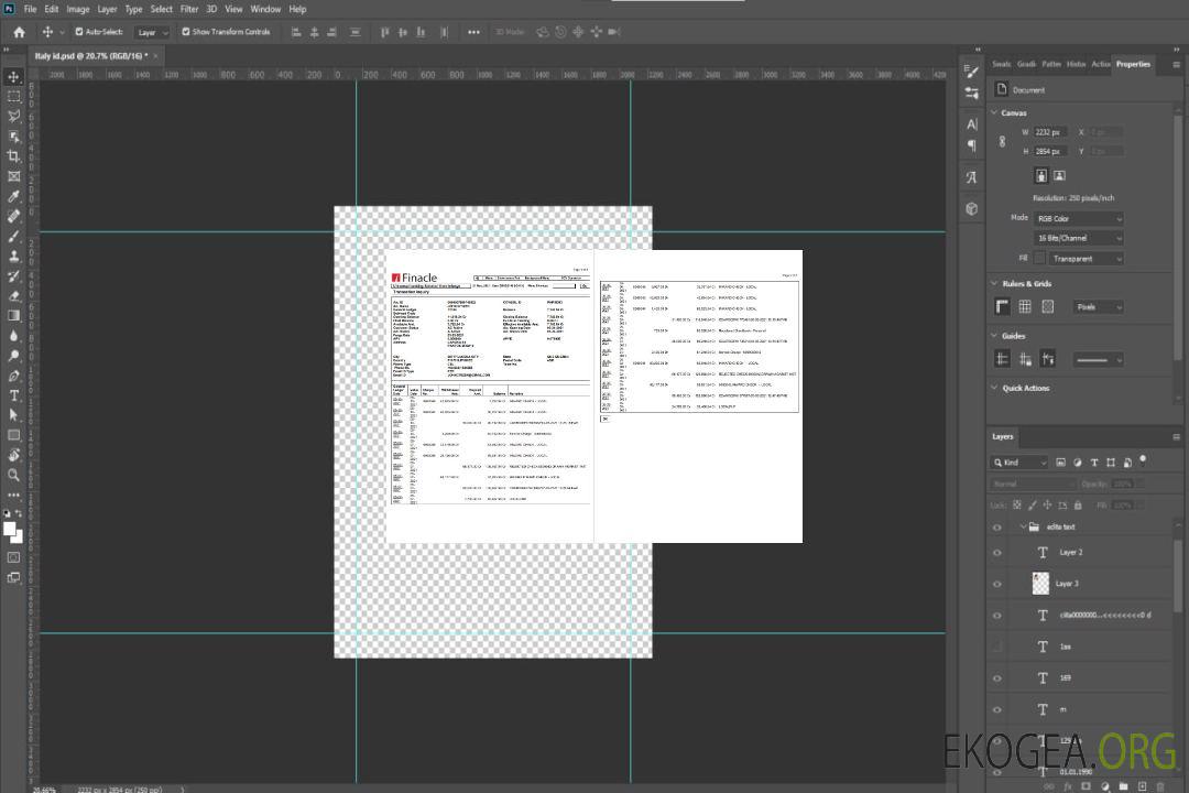 Relevé bancaire India Finacle au format Word et PDF (2 pages) template